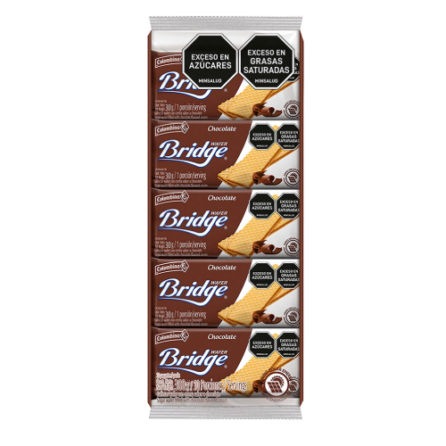Galleta Bridge Chocolate x 10unds